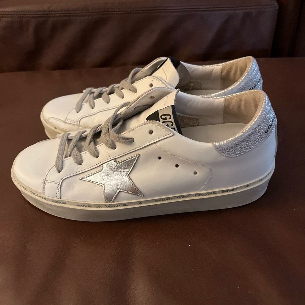 Golden goose hi-star sneakers. Great condition.  Size 8